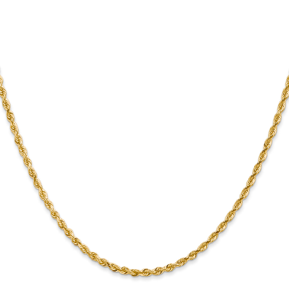 14k 2.25mm D/C Quadruple Rope Chain
