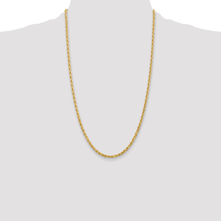 14k 3.35mm D/C Quadruple Rope Chain
