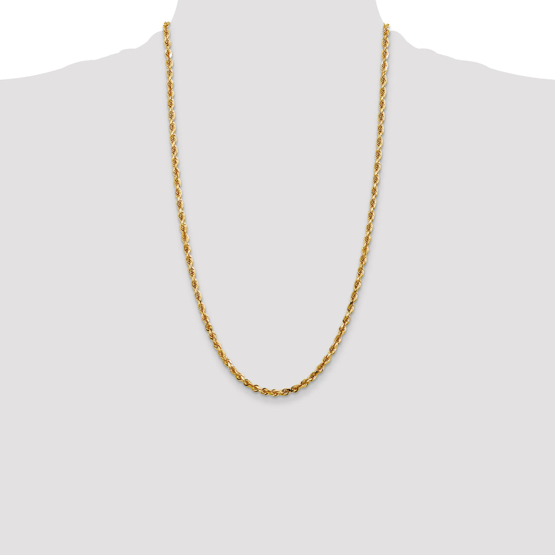 14k 4.0mm D/C Quadruple Rope Chain