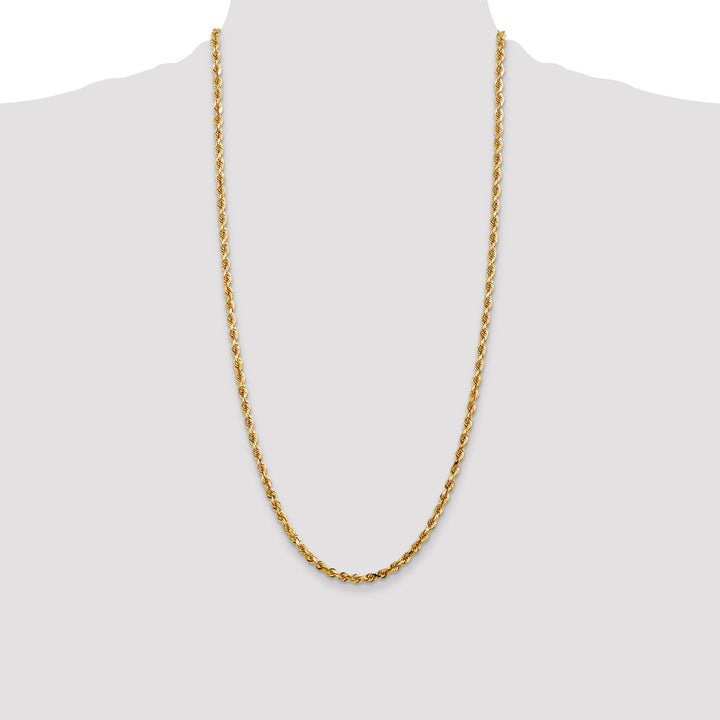 14k 4.0mm D/C Quadruple Rope Chain