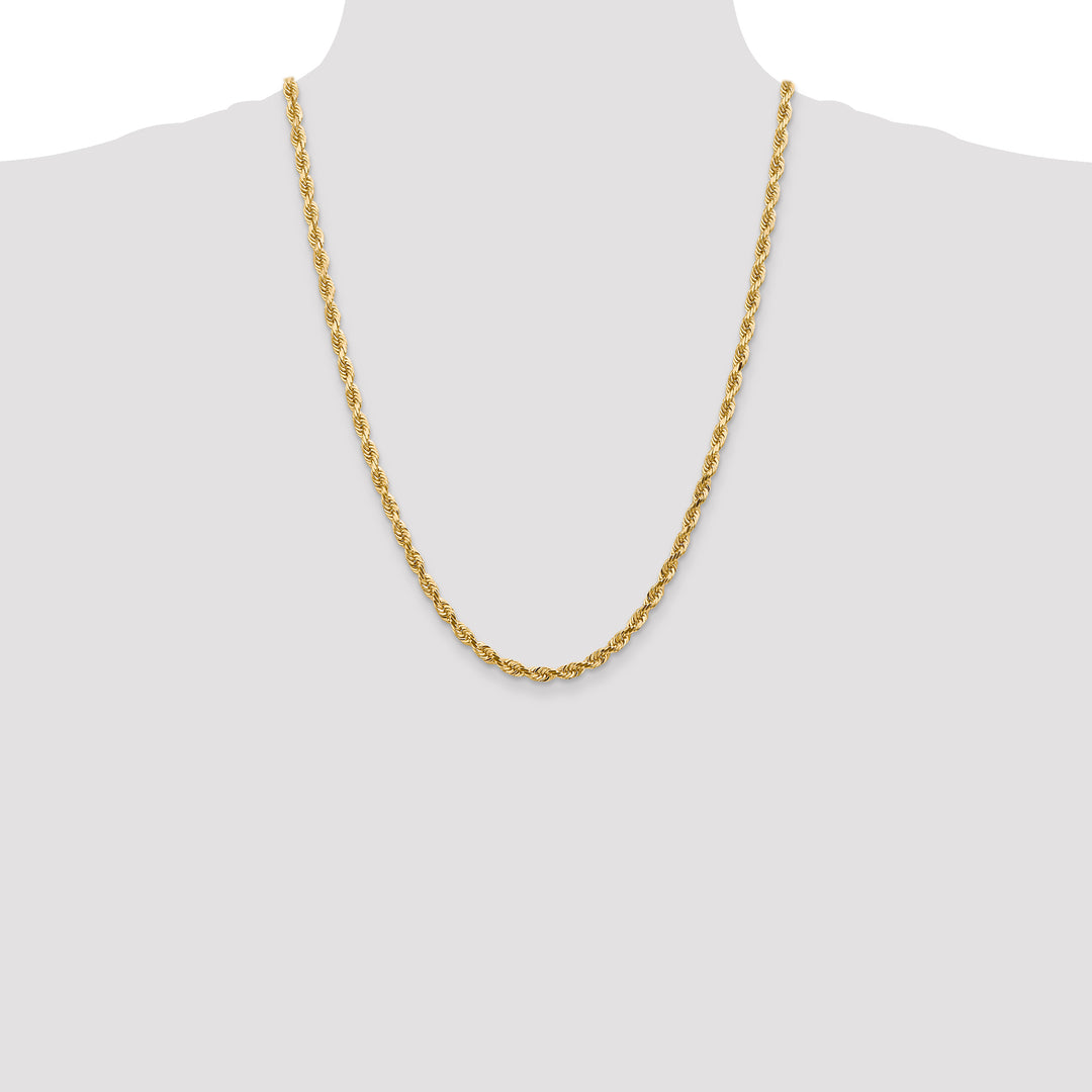 14k 4.5mm D/C Quadruple Rope Chain