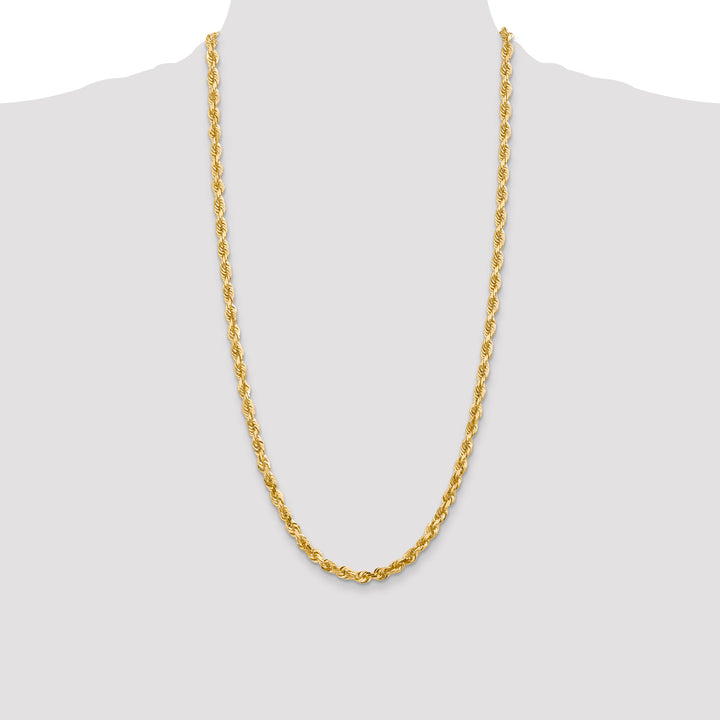 14k 5.0mm D/C Quadruple Rope Chain