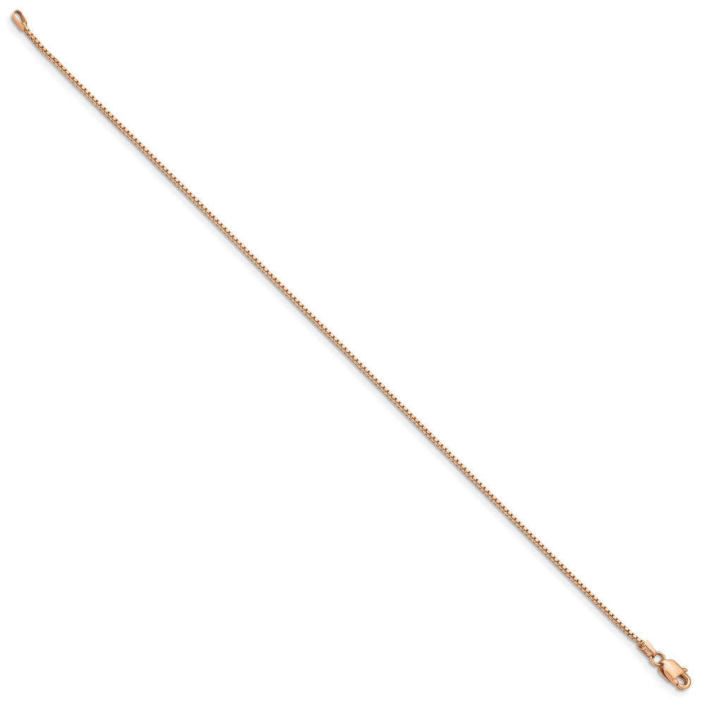 14k Rose Gold .95mm Box Chain