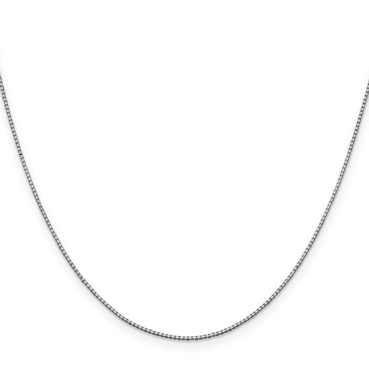 14k White Gold .95mm Box Chain