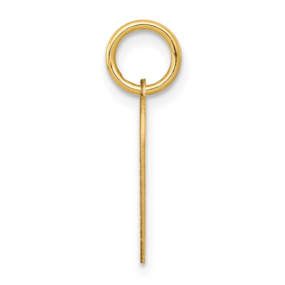 14k My Confirmation Heart Disc Charm