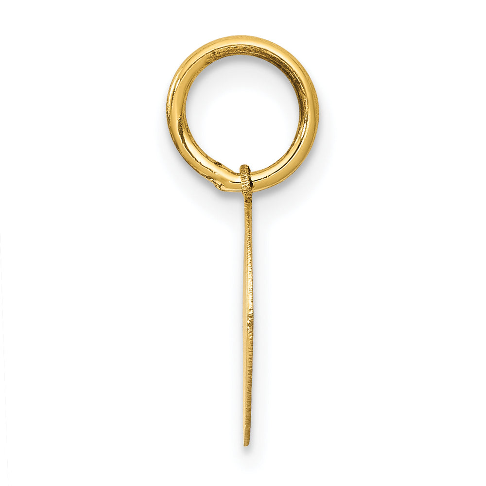 14k Small Baptism Charm