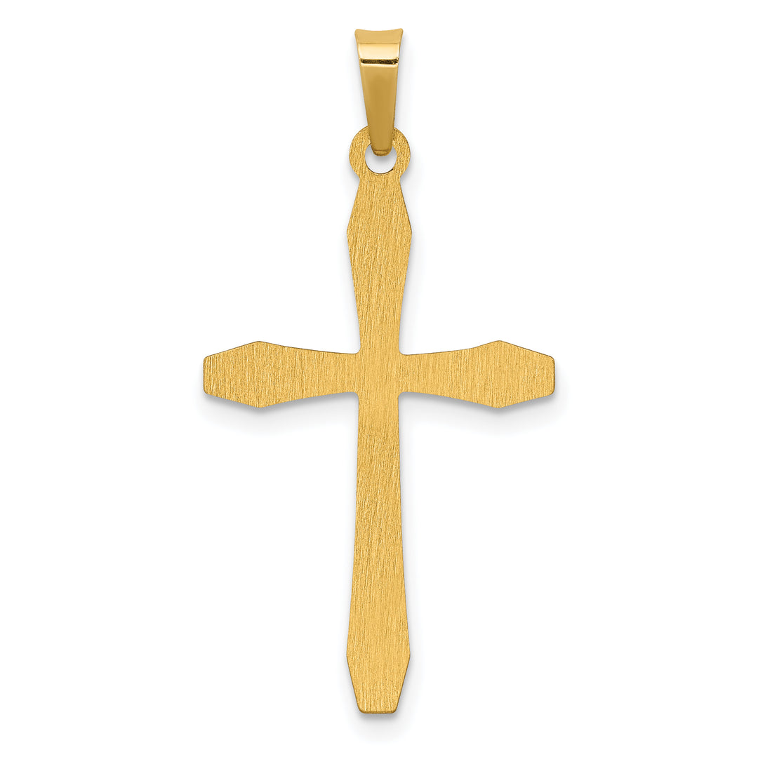 14k Polished Cross Pendant