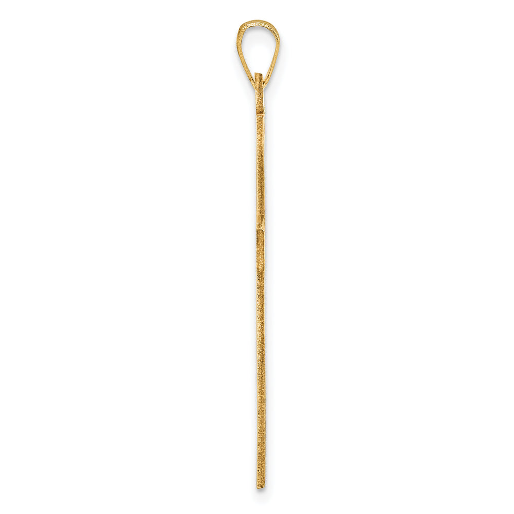 14k Cross Pendant