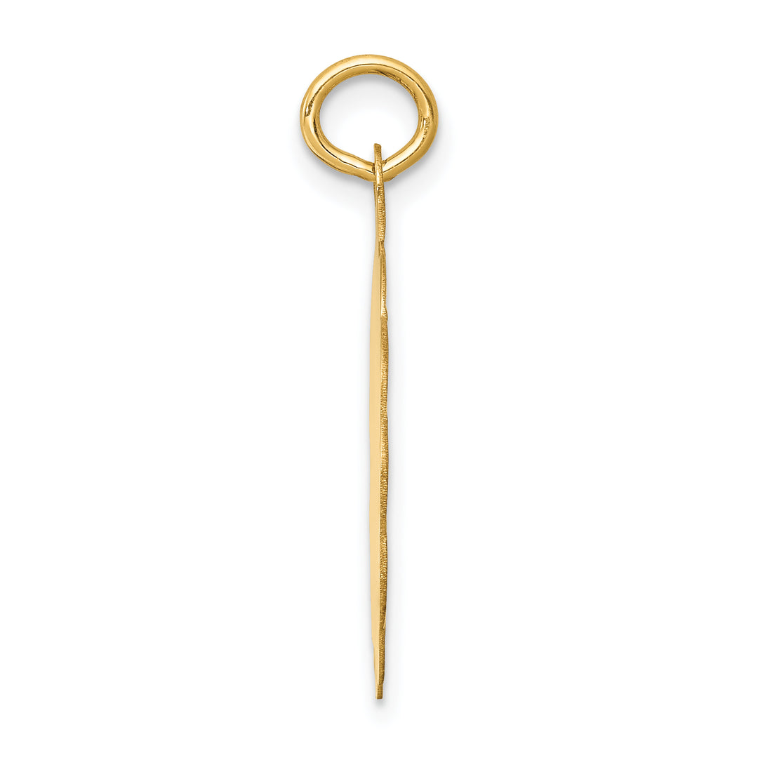 14k First Holy Communion Disc Charm