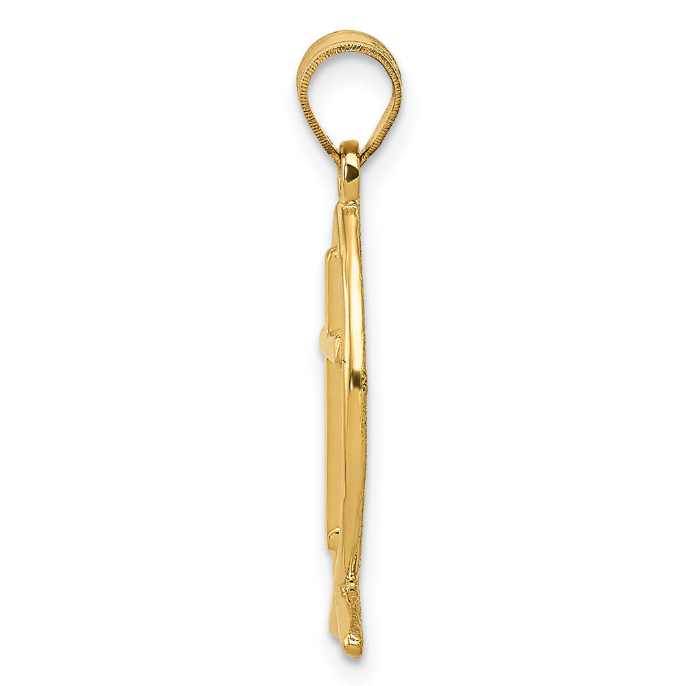14k Ichthus Fish Pendant