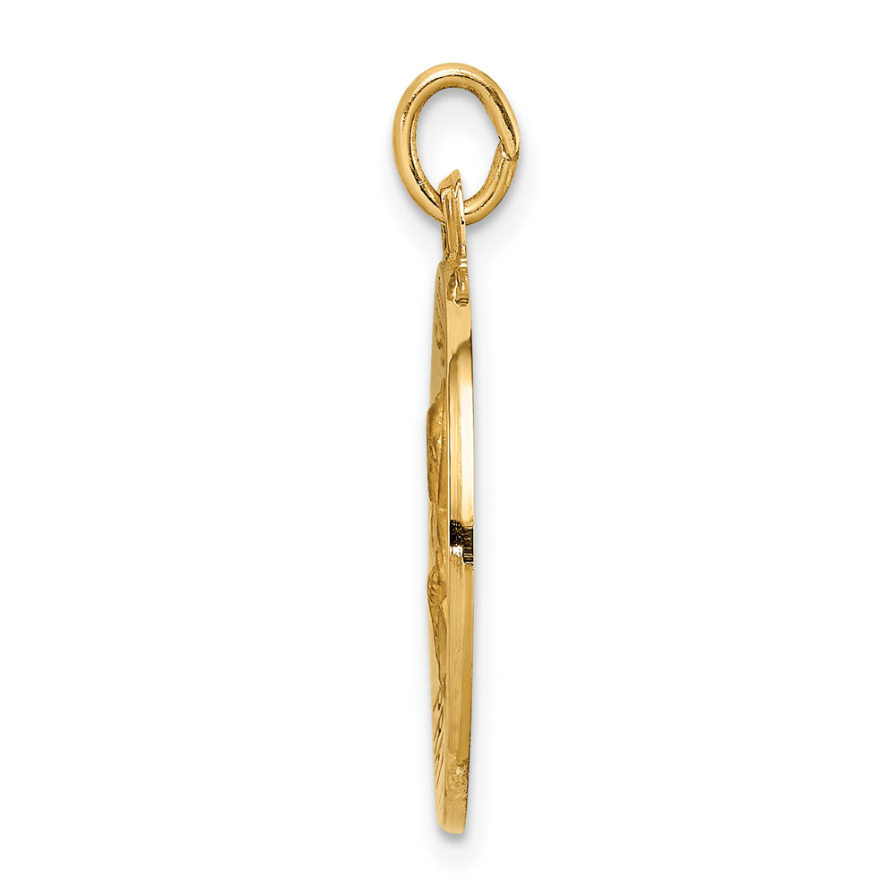 14k Saint Peter Medal Pendant
