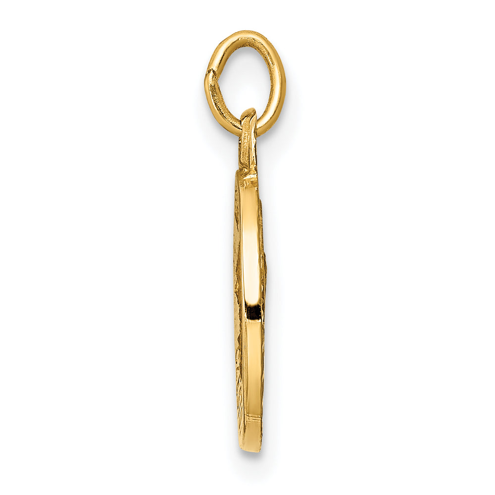 14k Matka Boska Medal Charm